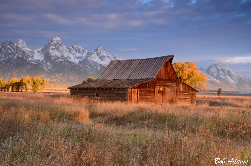 Landscape photography, Yellowstone & Grand Teton prints, photography tours, and information at Three Peaks Photography